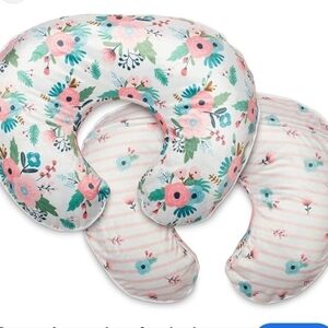 Boppy Pillow Removable Floral Cover